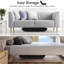 Chaise de plancher pliante avec dossier-1380415302