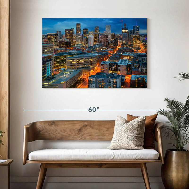 Kavia Denver Blue Hour, H 30 po x l 45 po