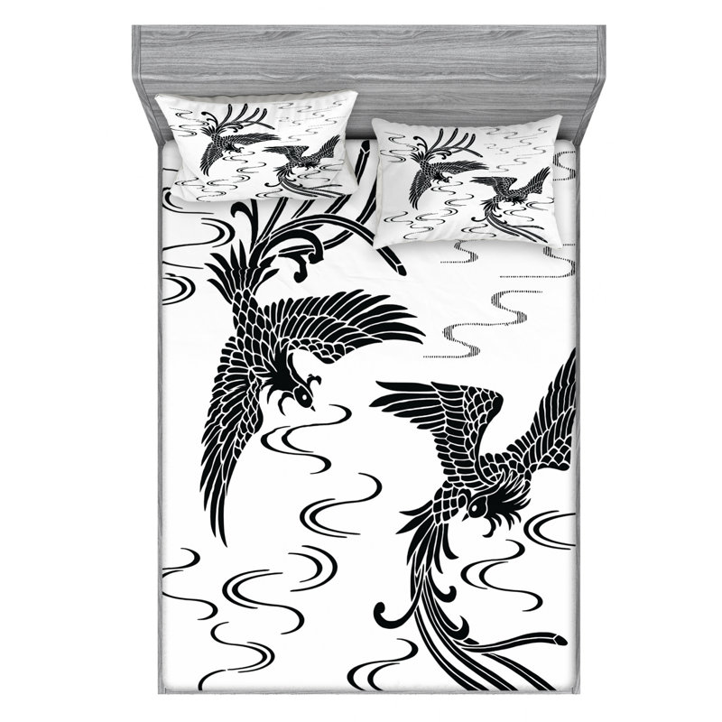 Microfiber Sheet Set, Full Sheet Set with Fitted Sheet