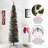 Black Tinsel Tree with Clear Lights-1644550765