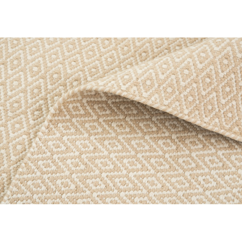 Estelle Wool Geometric Indoor Rug, Rectangle 5' x 7'6"