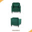 Fauteuil club en velours-942586163