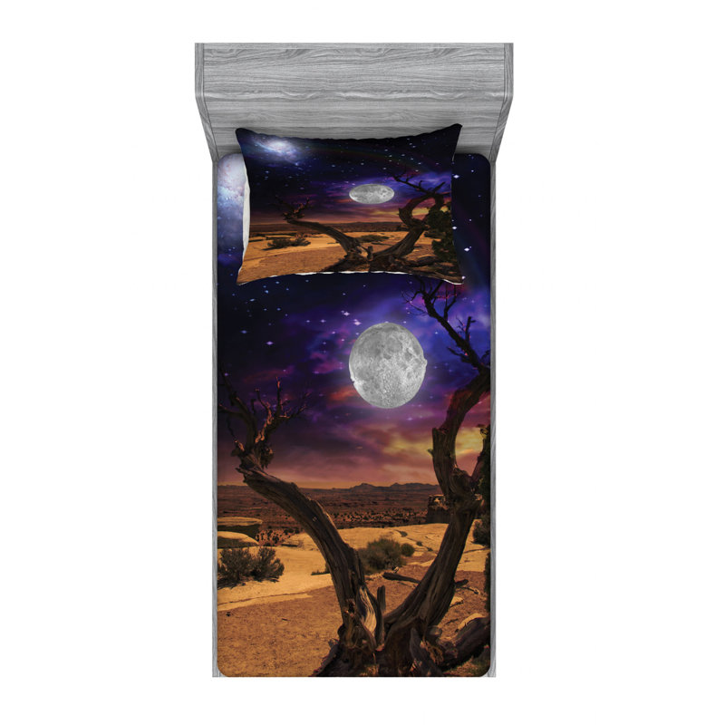 Microfiber Sheet Set, Twin Sheet Set + Fitted Sheet + 1 Pillowcase