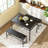 Annonciade 4 - Person Four Leg Dining Set