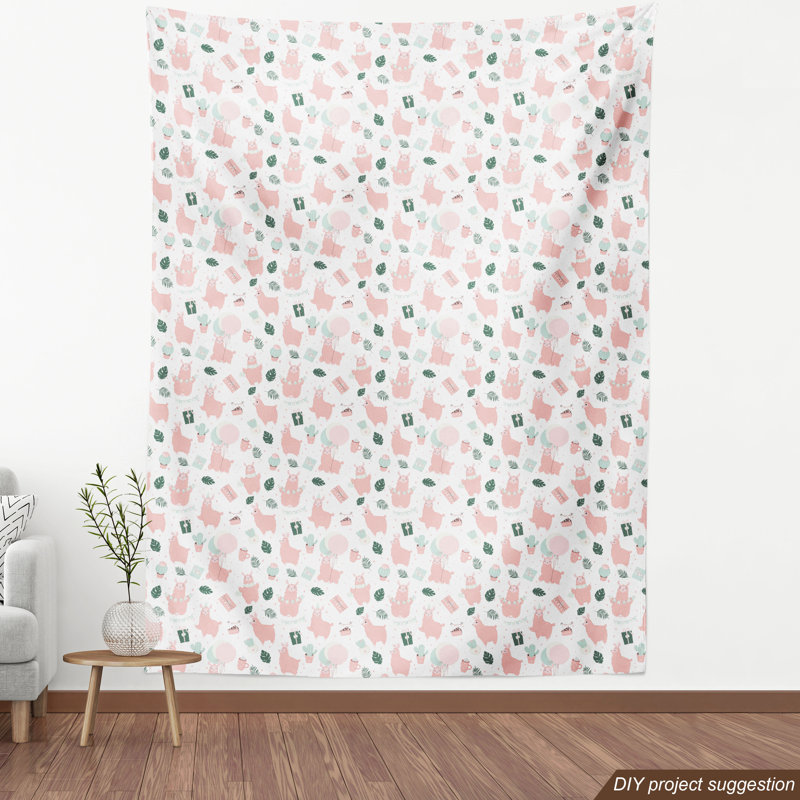 Tissu llama, l 36 po x L 360 po