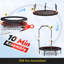 Trampoline pliable 40 pouces avec poignée-Premium-élastique