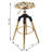 Asine Swivel Adjustable Height Bar Stool-571036923