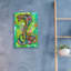 Art mural en verre Epic Art «Danger Noodle» par Dean Russo, 16 po x 24 po-1895532940