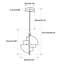 Mid-Century Modern Pendant Light, Adjustable Dual-Shade E26 Ceiling Lamp for Living Room, Dining Room