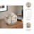 Hershman Pompano Large Beige Marble Sphere-107086700