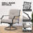 2-piece Outdoor Swivel Patio Sofas With Thick Olefin Cushions And Wide Seat-1213724771