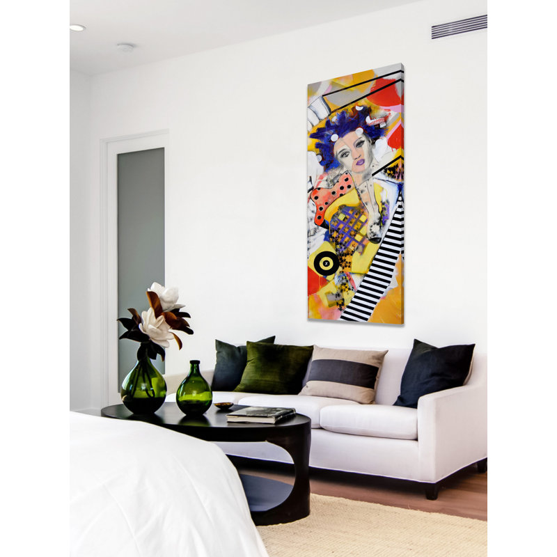 Lana Greben - Wrapped Canvas Painting, 152cm H x 51cm W x 3.81cm D