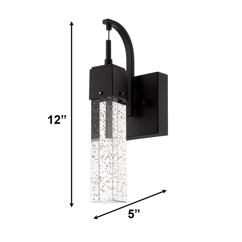 Chantaye Steel LED Armed Sconce