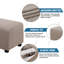 Couvre-pieds extensibles en jacquard à carreaux lavables à la machine et lavables à la machine avec protège-repose-pieds élastique-470617103-470617137