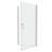 Universal Pivot Shower Door,Open Outside,With 1/4" Tempered Glass-112520030