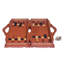 Jeu de backgammon brun Pompton