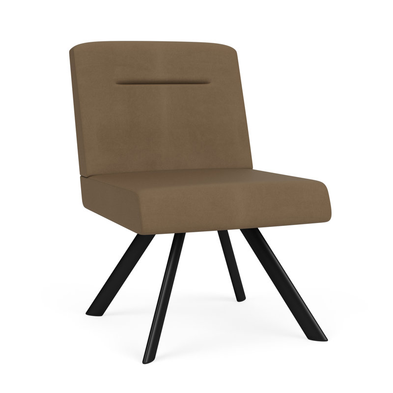 Fauteuil d'invité Willow, Noir, Patriot Plus taupe
