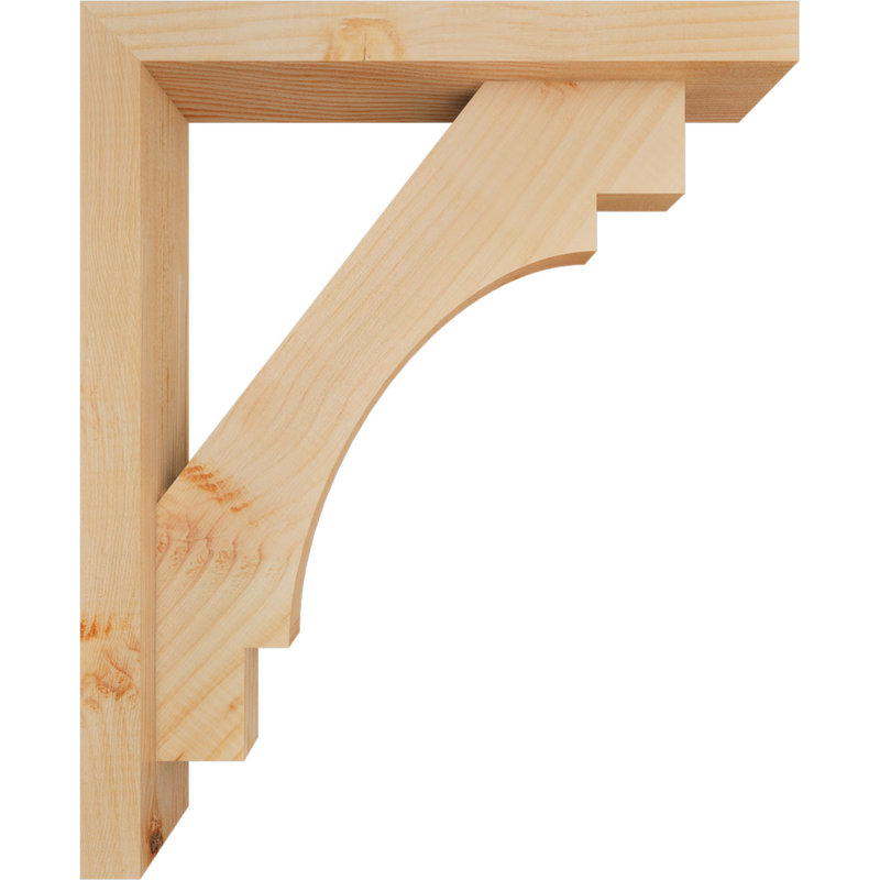 Support Merced Block avec support décalé, 22 X 18, Sapin Douglas de l 3 1/2 (lisse)