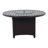 Zarah Round Aluminum Propane Smokeless Fire Pit