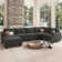 Anureet U-shaped Modular Sectional Sofa Reversible With Storage Ottoman