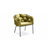 Lawncrest 18'' H Upholstered Metal Armchair-1201940201-1201940203
