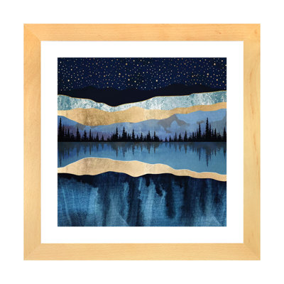 Lac de minuit - imprimé