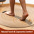 24" Round Natural Cork Office Standing Desk Mat - Anti-Fatigue Ergonomic Cushion