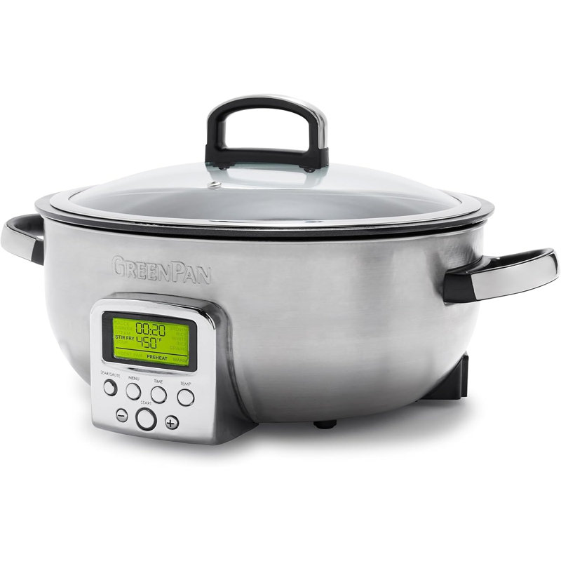 Greenpan Omni Cooker 5.6 Litre, Stainless Steel