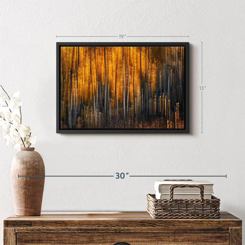«Falling Stars», reproduction sur toile, H 19 po x l 13 po