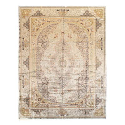 Tapis persan de style Tabriz 10' x 13'