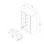 Commode 5 tiroirs l 29,75 po Plenny
