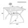 Arlane Square 4 - Person 37'' Long Dining Set with Cushions
