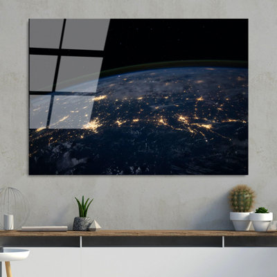 Stunning Tempered Glass Wall Art Painting, 27.6 x 39.4 inches | 100% Tempered Glass, Thickness: 0.16 inches | Elegant Home Decor for Living Room or Office, Durable & Easy to Clean, Perfect Gift Idea