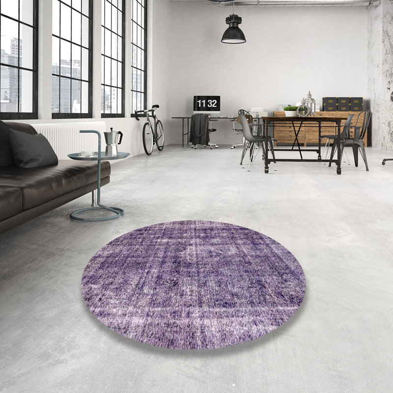 Abstract Indoor Rug, Round 3'