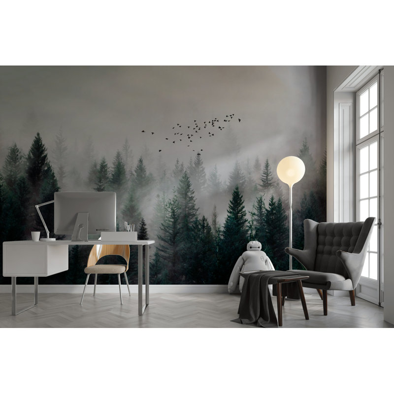 Twilight Treeline, 72" L x 108" W
