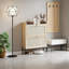 Armoire de rangement étroite pour chaussures