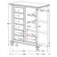 Commode décorative 8 tiroirs