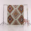 Tapis décoratif multicolore à motif géométrique rectangulaire Mira-1176718186