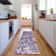 Premium Machine Washable Cerrito AMF551 Purple Rug