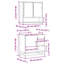 Seweta Bathroom Furniture Suite-1170732105