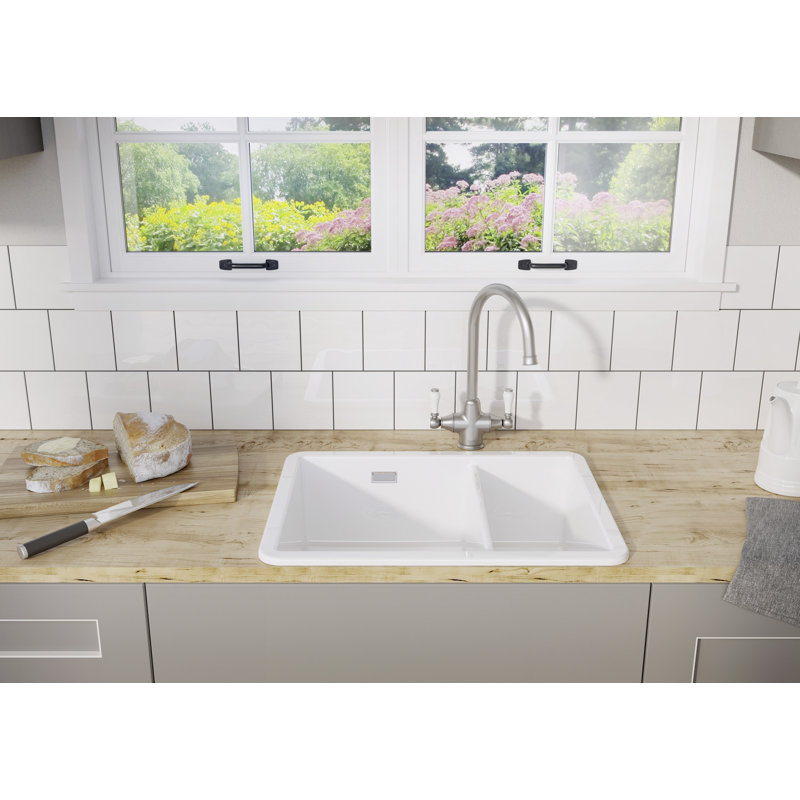 Villae 1.5 Bowl Inset Kitchen Sink