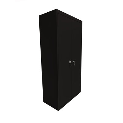 Jaylon Welded Steel Storage Cabinet - 24"Wx18"Dx72"H by Latitude Run
