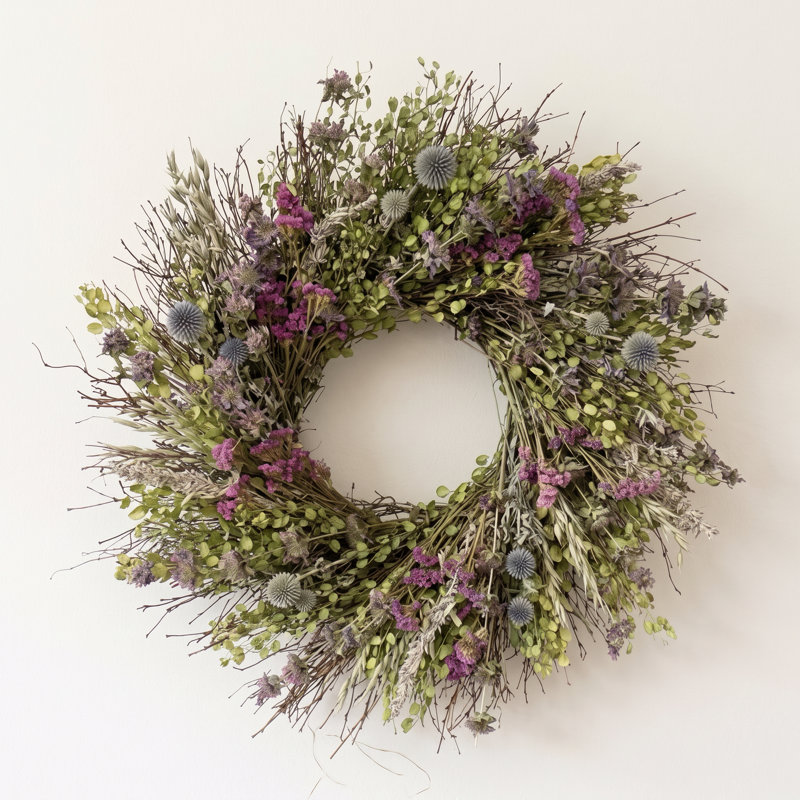 Handcrafted Dried 22'' Wreath