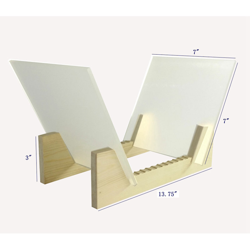 Support de rangement pour disque vinyle, Transparent