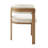 18.71'' H Fabric Upholstered Oak Armchair-1678731269