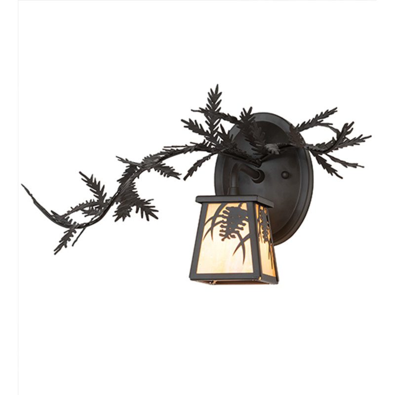Pine Branch 1 - Light Armed Sconce