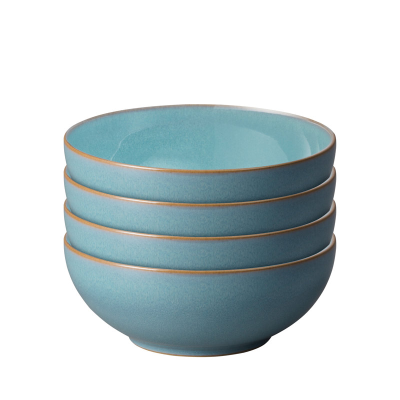 Denby Azure Coupe Cereal Bowls