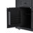 48 Inch Kitchen Island With Drop Leaf,Power Outlet,Internal Storage Rack,Rolling Kitchen Storage Cart On 5 Wheels With 5 Open Side Racks,For Kitchen,Black(Not Include Stools)-1766435498-1766435509-1766435505