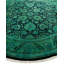 Tapis vert unique de 7 pi 1 po Yamit