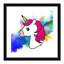 Art sur toile licorne arc-en-ciel-47848632-47848639